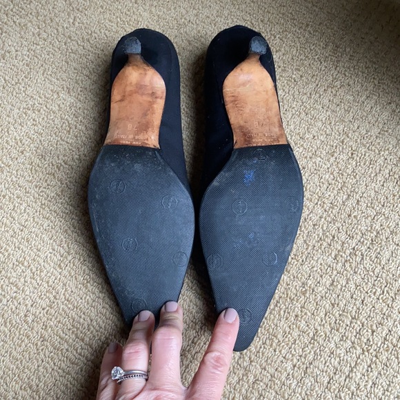 Kate Spade Pointed Toe *Vintage* Kitten Heels - Picture 3 of 8